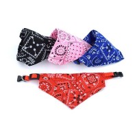 Hot selling star dog bandana reversible polyester high quality manufacturer